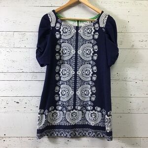 Anthropologie Akemi + Kin Size Small Tunic Mini Dress Ruffle Sleeve NWT‌‌